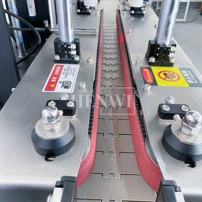 Henwi HWCM-W4 Automatic 1 Station 4 Wheels Capper Bottle Screwing Capping Sealing Machine Cover Sealer