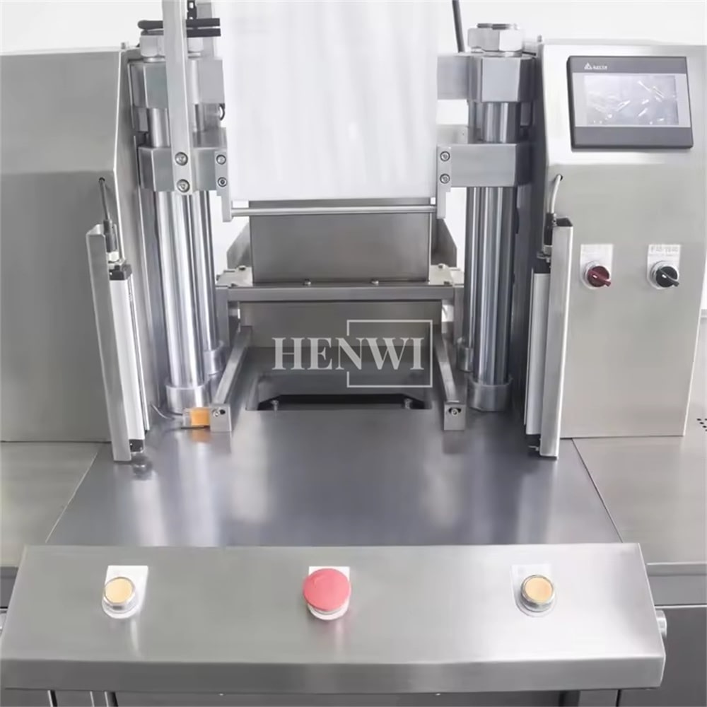 Henwi HWCZ-Automatic Powder Pressing Machine Concealer Palette Color Cosmetic Makeup Eye Shadow Pressor Press Compacting Equipment