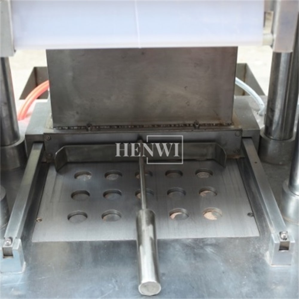 Henwi HWCZ-Automatic Powder Pressing Machine Concealer Palette Color Cosmetic Makeup Eye Shadow Pressor Press Compacting Equipment