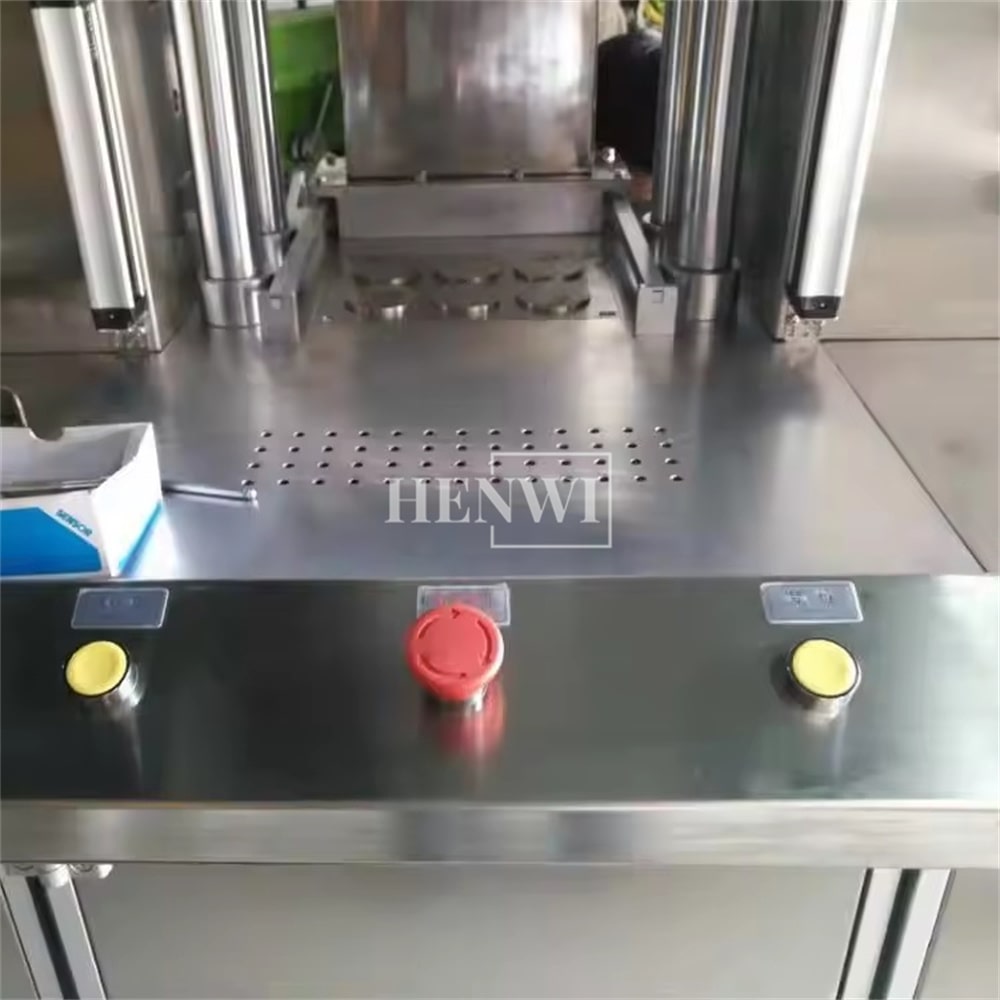 Henwi HWCZ-Automatic Powder Pressing Machine Concealer Palette Color Cosmetic Makeup Eye Shadow Pressor Press Compacting Equipment