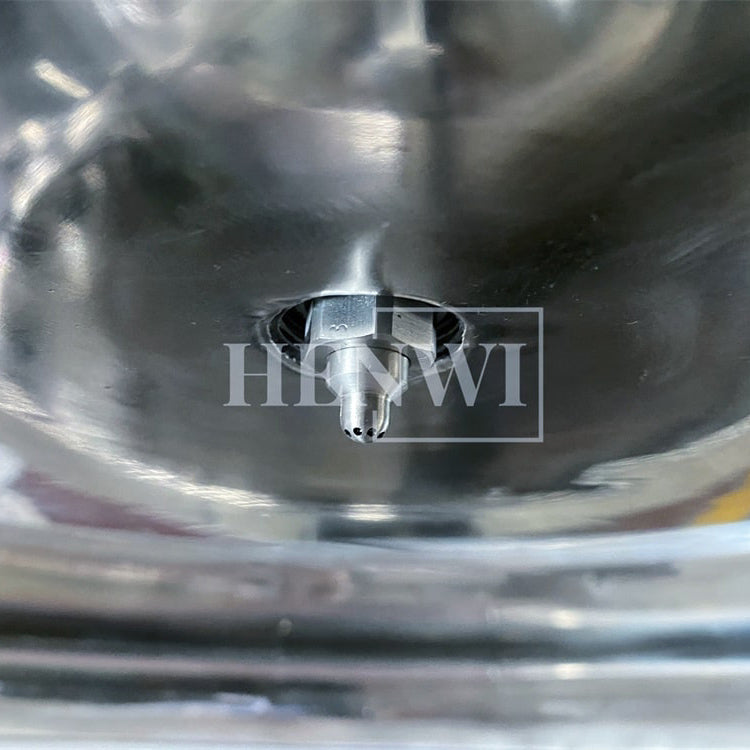 Henwi HWCZ-Powder Homogenizing Mixer Tank Ressuring Oil Spraying Powder Hitting Homogenizing Mixing Equipment Three Shaft Side-Beating