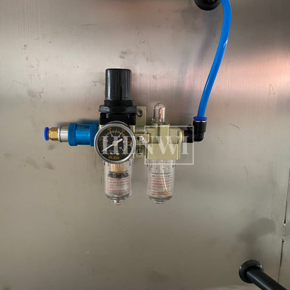 Henwi HWCZ-Powder Homogenizing Mixer Tank Ressuring Oil Spraying Powder Hitting Homogenizing Mixing Equipment Three Shaft Side-Beating Mixing Machine Tank