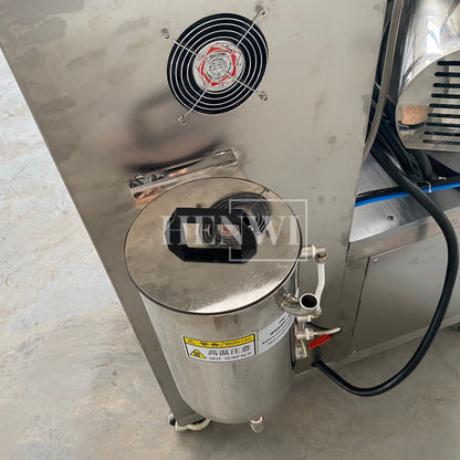 Henwi HWCZ-Powder Homogenizing Mixer Tank Ressuring Oil Spraying Powder Hitting Homogenizing Mixing Equipment Three Shaft Side-Beating Mixing Machine Tank