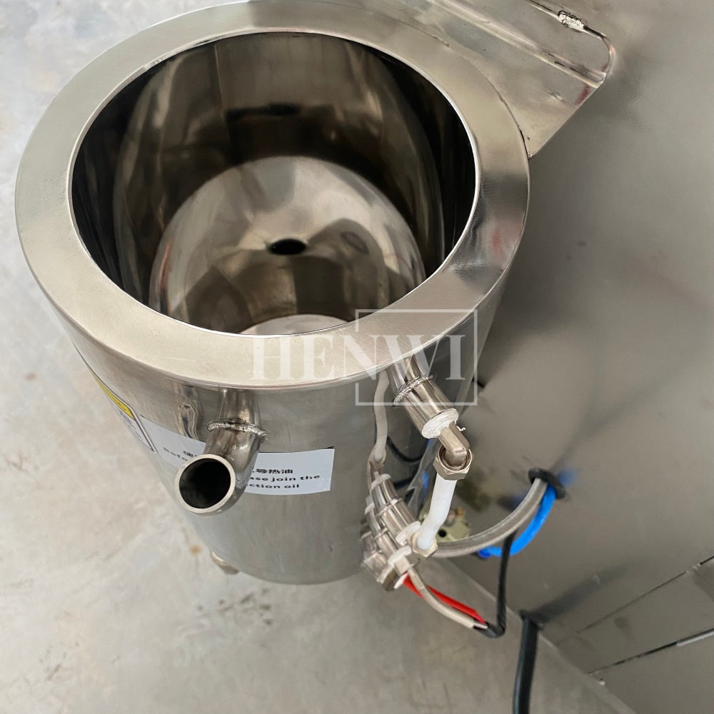 Henwi HWCZ-Powder Homogenizing Mixer Tank Ressuring Oil Spraying Powder Hitting Homogenizing Mixing Equipment Three Shaft Side-Beating Mixing Machine Tank