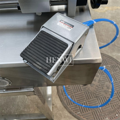 Henwi HWFF-1 Nozzles Horizontal Anti Corrosive Filler Pesticide Bleach Liquid Fertilizer Acid Liquid Alkaline Liquid Filling Machine