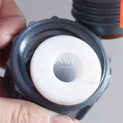 Henwi HWFF-2 Nozzles Vertical Corrosion Proof Filler Strong Acid Liquid Kitchen Toilet Cleaner Pesticide Bleach PP Filling Machine