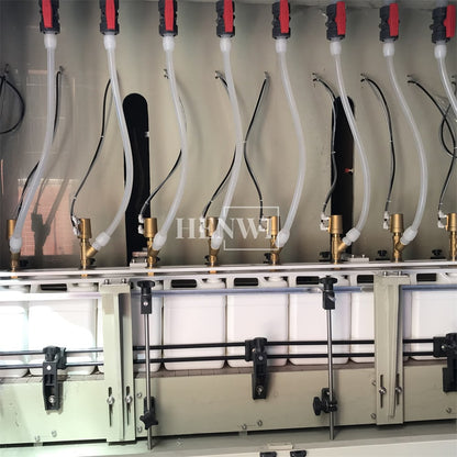 Henwi HWFF-4-32 Nozzles Anti Corrosive Automatic Filler Rust Disinfectant Remover Kitchen Toilet Cleaner Bleach Liquid Alkaline Filling Machine