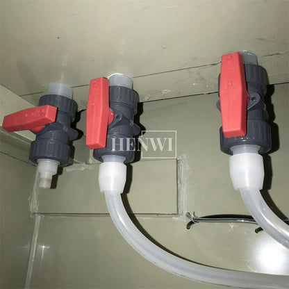 Henwi HWFF-4-32 Nozzles Anti Corrosive Automatic Filler Rust Disinfectant Remover Kitchen Toilet Cleaner Bleach Liquid Alkaline Filling Machine
