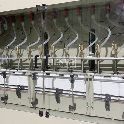 Henwi HWFF-4-32 Nozzles Anti Corrosive Automatic Filler Rust Disinfectant Remover Kitchen Toilet Cleaner Bleach Liquid Alkaline Filling Machine