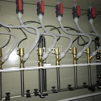 Henwi HWFF-4-32 Nozzles Anti Corrosive Automatic Filler Rust Disinfectant Remover Kitchen Toilet Cleaner Bleach Liquid Alkaline Filling Machine