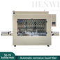 Henwi HWFCL- Full Auto Acid / Alkaline Liquid Chemical Disinfectant Water-Based Pesticide PP Mixer Machine Tank Corrosion Resistance Mixing Machine Anti Corrosive Filling Capping Labeling Machine Production Line