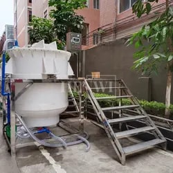 Henwi HWFF-PP Mixer Machine Tank Corrosion Resistance Mixing Machine Anti Corrosive Rust Remover Kitchen Toilet Cleaner Bleach Liquid