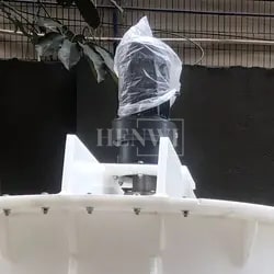 Henwi HWFF-PP Mixer Machine Tank Corrosion Resistance Mixing Machine Anti Corrosive Rust Remover Kitchen Toilet Cleaner Bleach Liquid