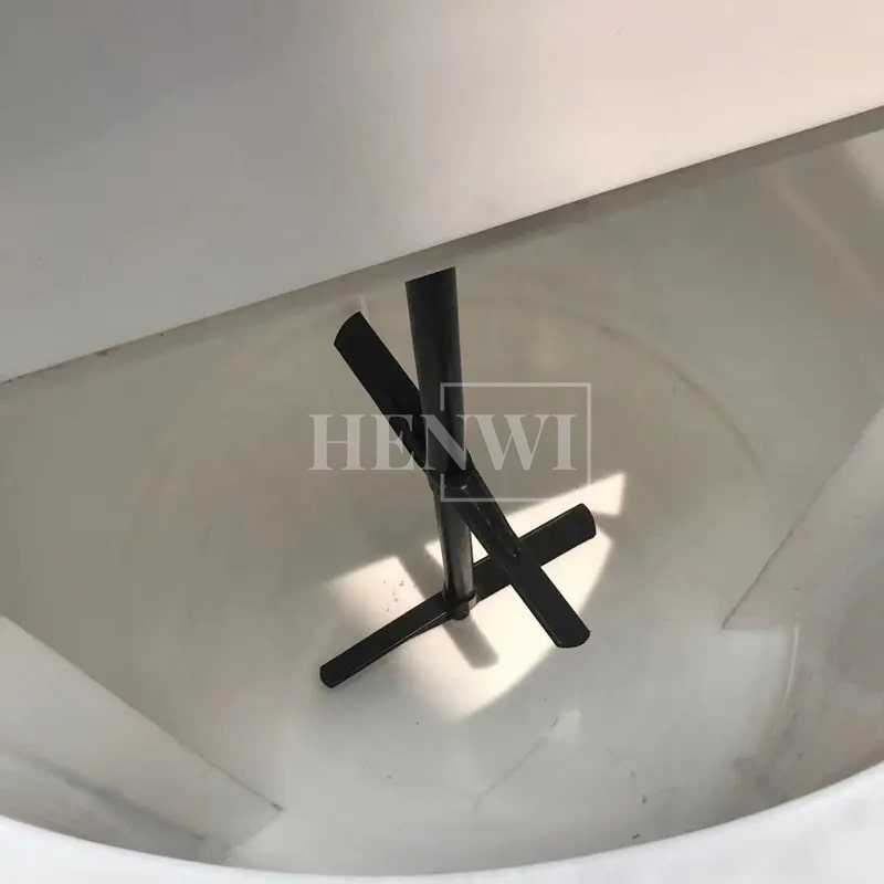 Henwi HWFF-PP Mixer Machine Tank Corrosion Resistance Mixing Machine Anti Corrosive Rust Remover Kitchen Toilet Cleaner Bleach Liquid