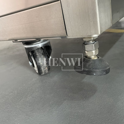 Henwi HWFM-G-1 One Nozzle Gear Pump Model Automatic Liquid Bottling Filling Packing Machine 1 Head Bottle Filler