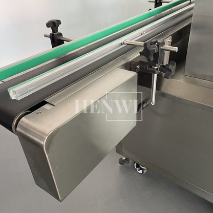 Henwi HWFM-G-1 One Nozzle Gear Pump Model Automatic Liquid Bottling Filling Packing Machine 1 Head Bottle Filler