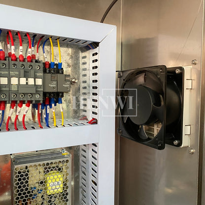 Henwi HWFM-P-8 Eight Nozzles Automatic Liquid Bottling Filling Packing Machine 8 Heads Bottle Filler