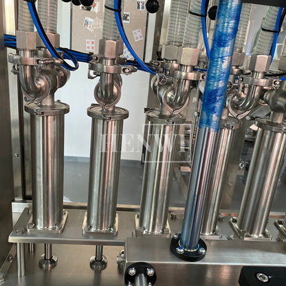 Henwi HWFM-P-8 Eight Nozzles Automatic Liquid Bottling Filling Packing Machine 8 Heads Bottle Filler