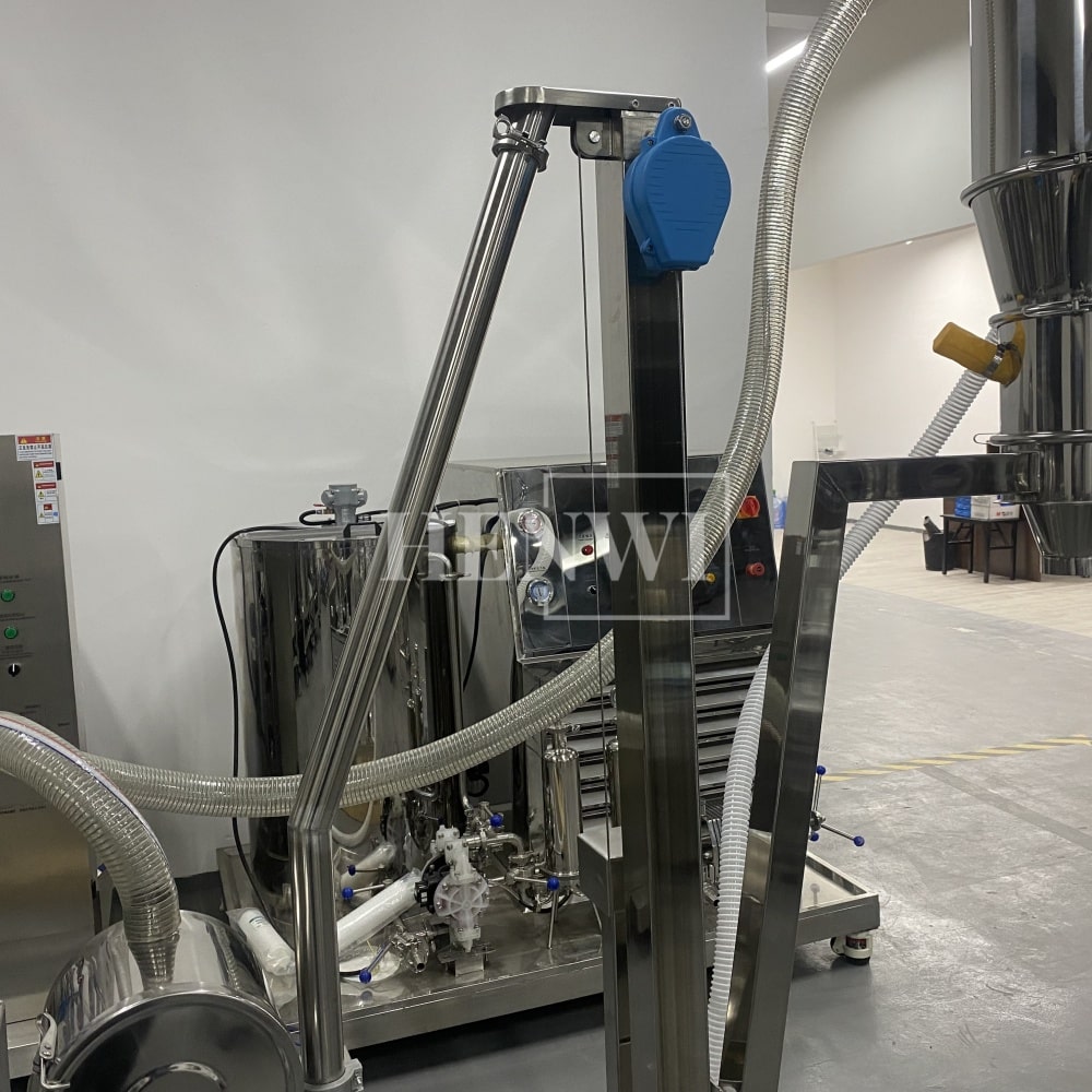 Henwi HWFM-Powder Vacuum Feeder Milk Coffee Tea Spice Pepper Powder Seasoning Grain Plant Food Cosmetics Granule Feeding Machine