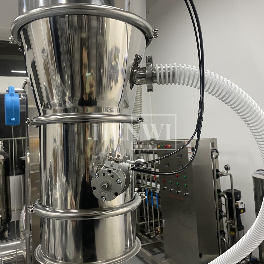 Henwi HWFM-Powder Vacuum Feeder Milk Coffee Tea Spice Pepper Powder Seasoning Grain Plant Food Cosmetics Granule Feeding Machine