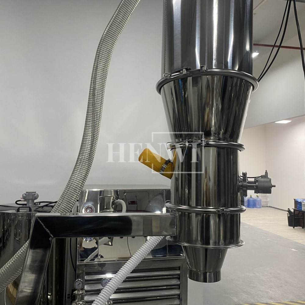 Henwi HWFM-Powder Vacuum Feeder Milk Coffee Tea Spice Pepper Powder Seasoning Grain Plant Food Cosmetics Granule Feeding Machine