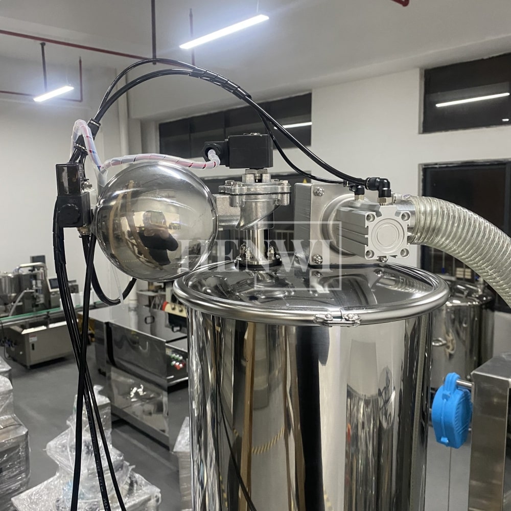 Henwi HWFM-Powder Vacuum Feeder Milk Coffee Tea Spice Pepper Powder Seasoning Grain Plant Food Cosmetics Granule Feeding Machine