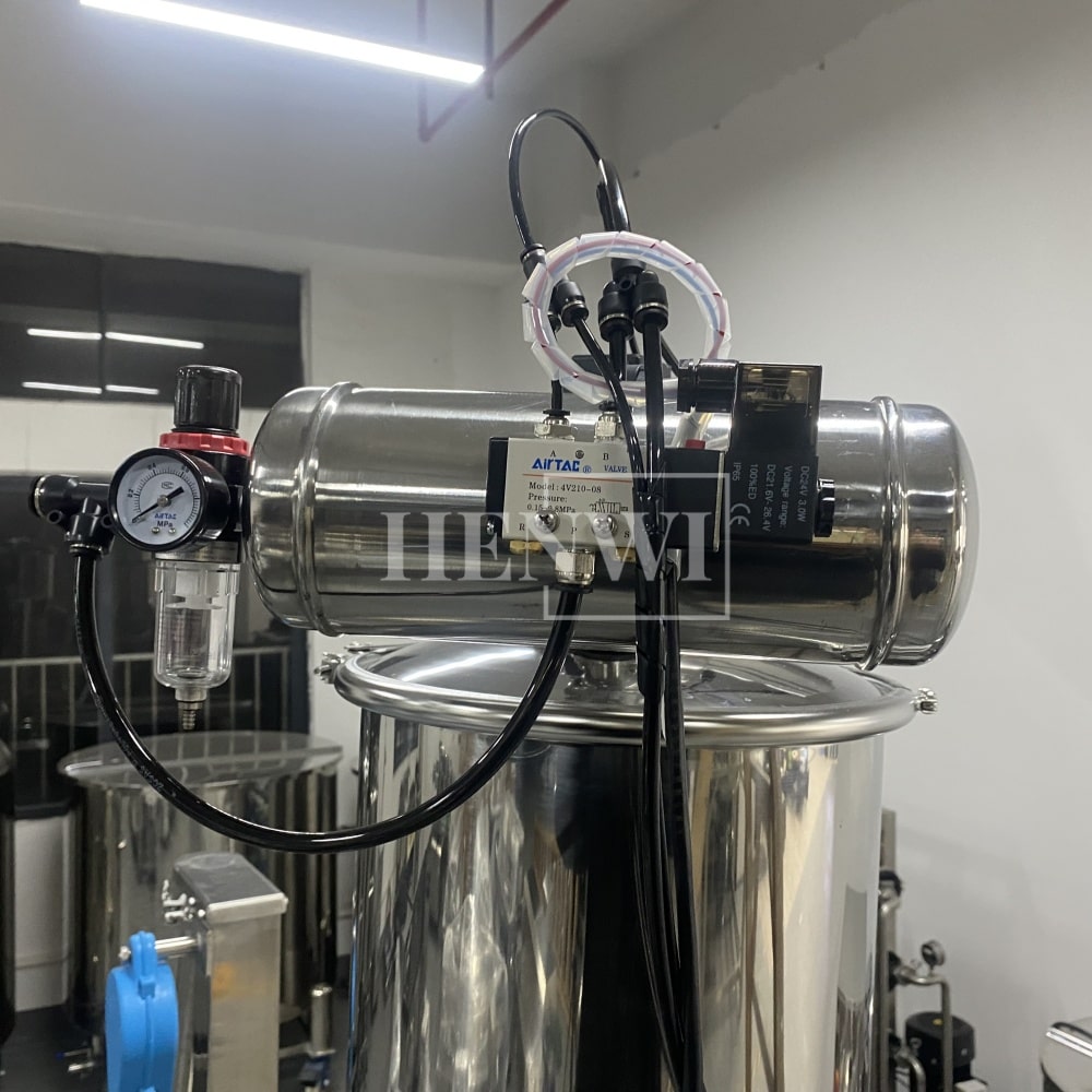 Henwi HWFM-Powder Vacuum Feeder Milk Coffee Tea Spice Pepper Powder Seasoning Grain Plant Food Cosmetics Granule Feeding Machine