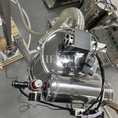 Henwi HWFM-Powder Vacuum Feeder Milk Coffee Tea Spice Pepper Powder Seasoning Grain Plant Food Cosmetics Granule Feeding Machine