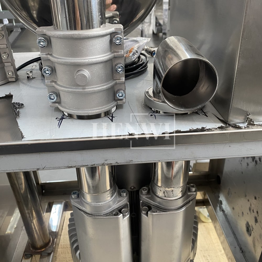 Henwi HWFM-Powder Vacuum Feeder Milk Coffee Tea Spice Pepper Powder Seasoning Grain Plant Food Cosmetics Granule Feeding Machine