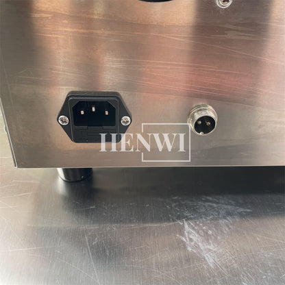 Henwi HWFM-S-2MF 2 Nozzles Semi-Auto Magnetic Pump Model Liquid Filling Bottling Machine Two Head Bottle Jar Filler