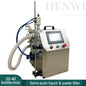 Máquina embotelladora de líquidos con bomba de rotor semiautomática de 1 boquilla Henwi HWFM-S-RP Llenadora de frascos de un cabezal