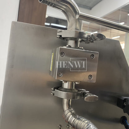Henwi HWFM-S-RP 1 Nozzle Semi-Auto Gear Pump Model Liquid Filling Bottling Machine One Head Bottle Jar Filler