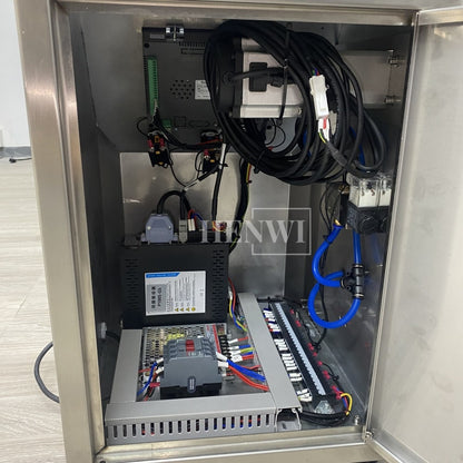 Henwi HWFM-S-RP 1 Nozzle Semi-Auto Gear Pump Model Liquid Filling Bottling Machine One Head Bottle Jar Filler