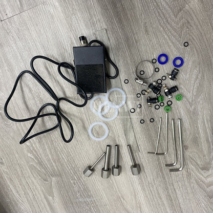 Henwi HWFM-S-RP 1 Nozzle Semi-Auto Gear Pump Model Liquid Filling Bottling Machine One Head Bottle Jar Filler