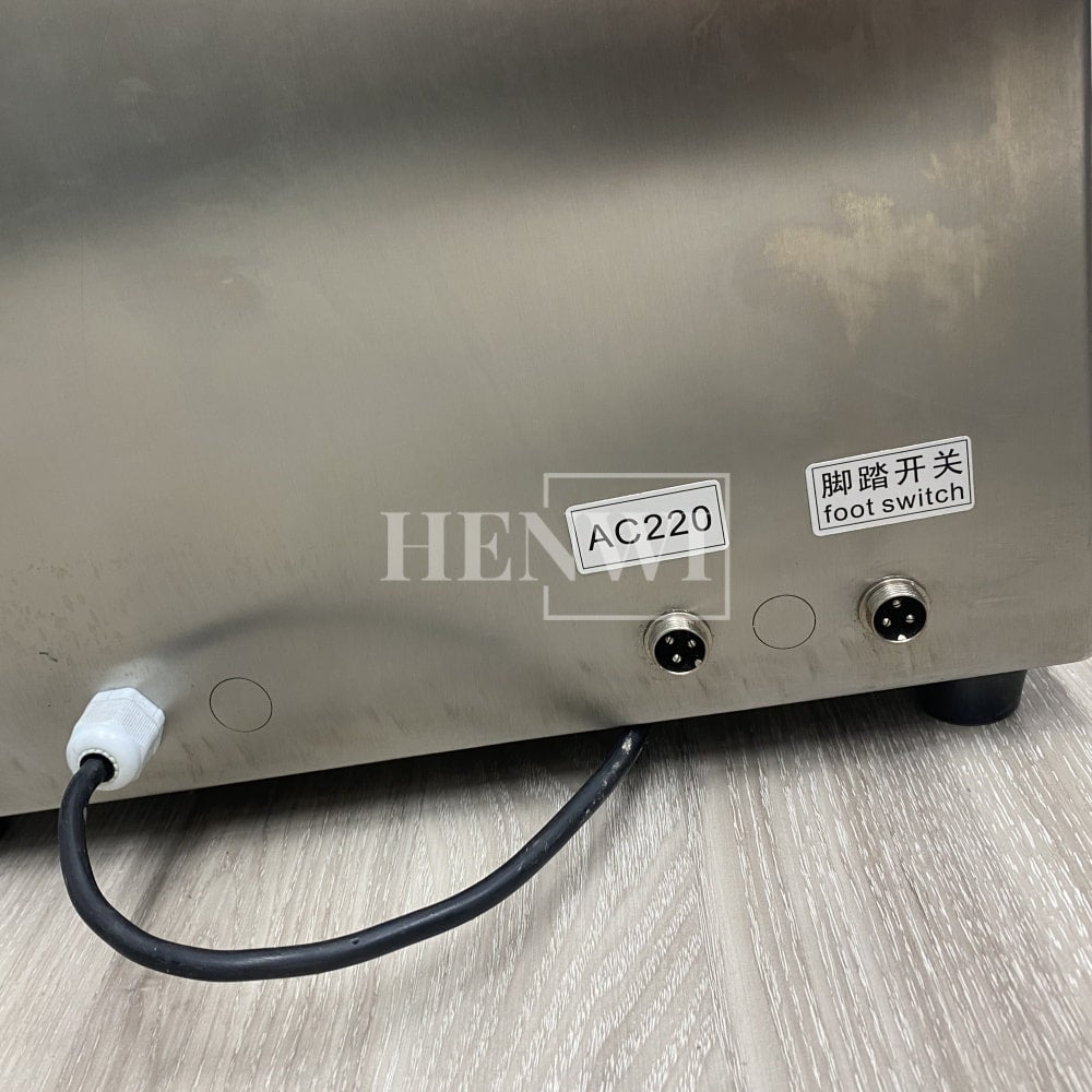 Henwi HWFM-S-RP 1 Nozzle Semi-Auto Gear Pump Model Liquid Filling Bottling Machine One Head Bottle Jar Filler