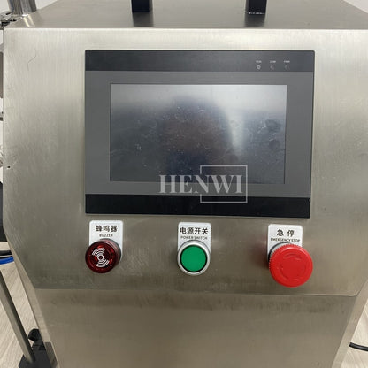 Henwi HWFM-S-RP 1 Nozzle Semi-Auto Gear Pump Model Liquid Filling Bottling Machine One Head Bottle Jar Filler