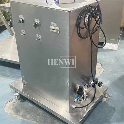 Henwi HWFM-S-SF 1 Nozzle Semi-Auto Syringe Filling Machine 1 Head Injector Needle Pressure Filler