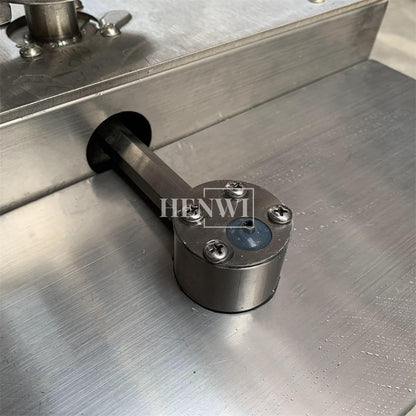 Henwi HWFM-S-SF 1 Nozzle Semi-Auto Syringe Filling Machine 1 Head Injector Needle Pressure Filler