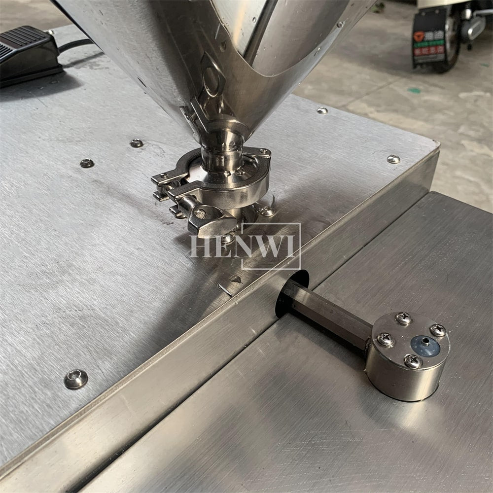 Henwi HWFM-S-SF 1 Nozzle Semi-Auto Syringe Filling Machine 1 Head Injector Needle Pressure Filler