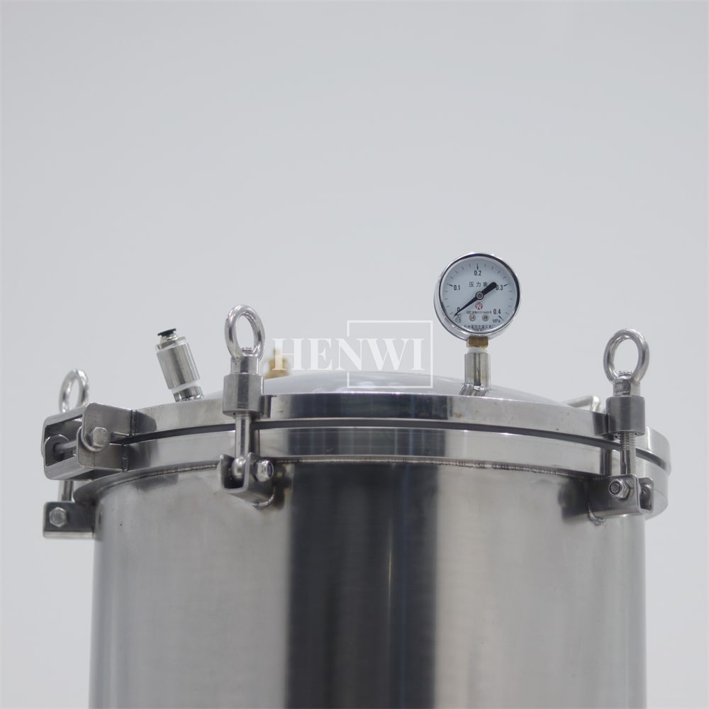 Henwi HWFM-S-VPF 1 Nozzle Semi-Auto Small Volume Liquid Bottling Filling Packing Machine 1 Head Bottle Vertical Pressure Filler