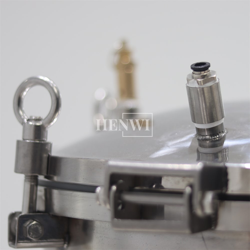 Henwi HWFM-S-VPF 1 Nozzle Semi-Auto Small Volume Liquid Bottling Filling Packing Machine 1 Head Bottle Vertical Pressure Filler