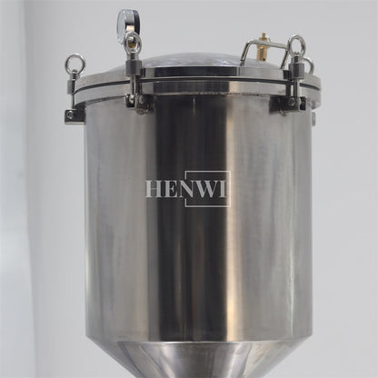 Henwi HWFM-S-VPF 1 Nozzle Semi-Auto Small Volume Liquid Bottling Filling Packing Machine 1 Head Bottle Vertical Pressure Filler