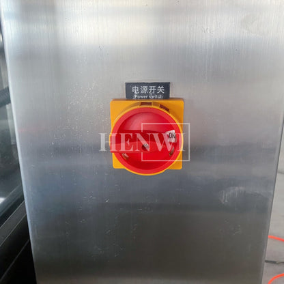 Henwi HWFM-T-4 Four Nozzles Tracking Model Automatic Liquid Bottling Filling Packing Machine 4 Heads Bottle Moving Filler