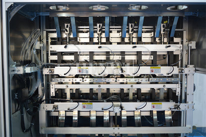 Henwi HWFSM-4 Lane Facial Sheet Mask Filler Sealer Four Positions Model Beauty Non-Woven Fabrics Filler and Sealer Machine