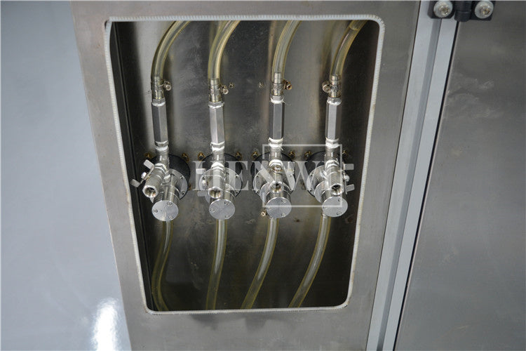 Henwi HWFSM-4 Lane Facial Sheet Mask Filler Sealer Four Positions Model Beauty Non-Woven Fabrics Filler and Sealer Machine