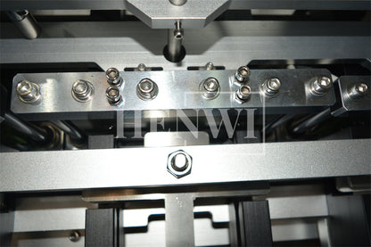 Henwi HWFSM-6 Lane Facial Sheet Mask Filler Sealer Six Lane Cosmetic Beauty Mask Facial Sheet Mask Pack Making Filling Sealing Machine