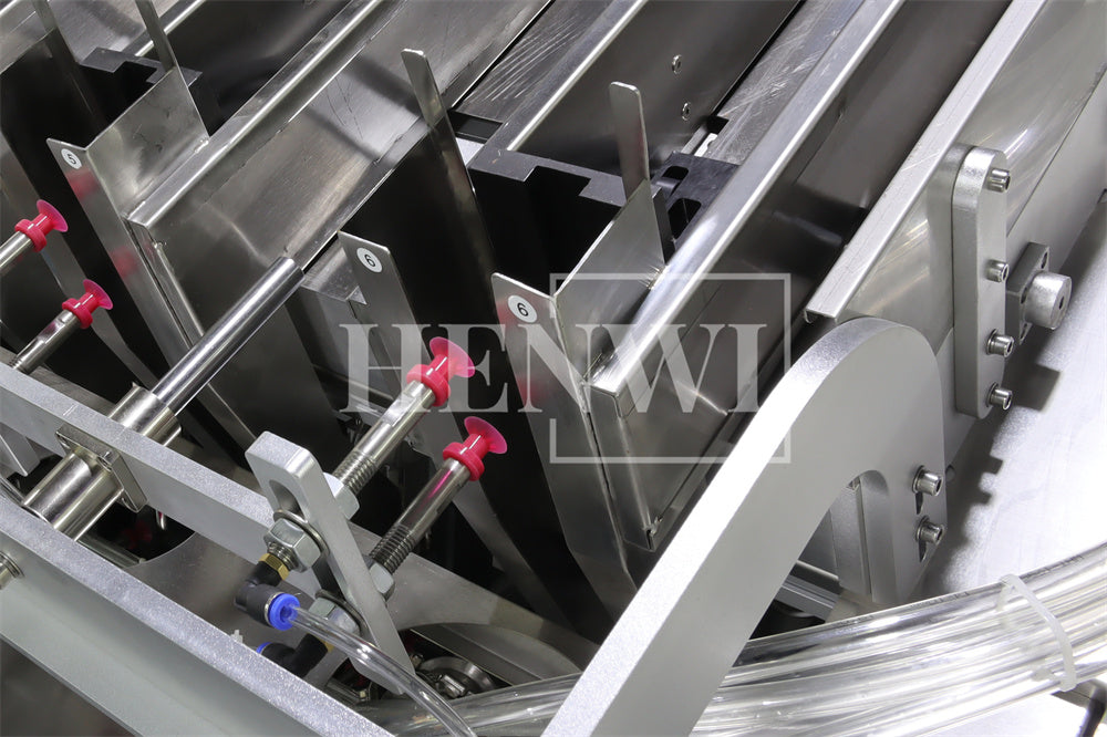 Henwi HWFSM-6 Lane Facial Sheet Mask Filler Sealer Six Lane Cosmetic Beauty Mask Facial Sheet Mask Pack Making Filling Sealing Machine