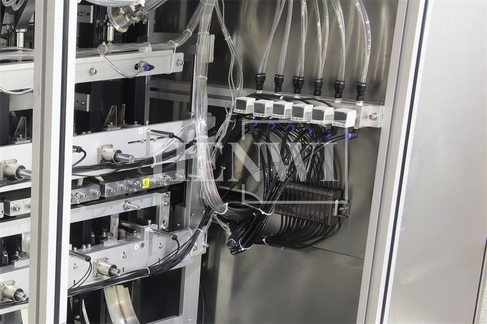 Henwi HWFSM-6 Lane Facial Sheet Mask Filler Sealer Six Lane Cosmetic Beauty Mask Facial Sheet Mask Pack Making Filling Sealing Machine