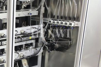 Henwi HWFSM-6 Lane Facial Sheet Mask Filler Sealer Six Lane Cosmetic Beauty Mask Facial Sheet Mask Pack Making Filling Sealing Machine