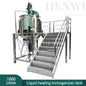 Henwi HWHM-F-1000L Fixed Platform Model Half-Opened Foldable Cover Homogenizing Heating Mixer Tank Machine